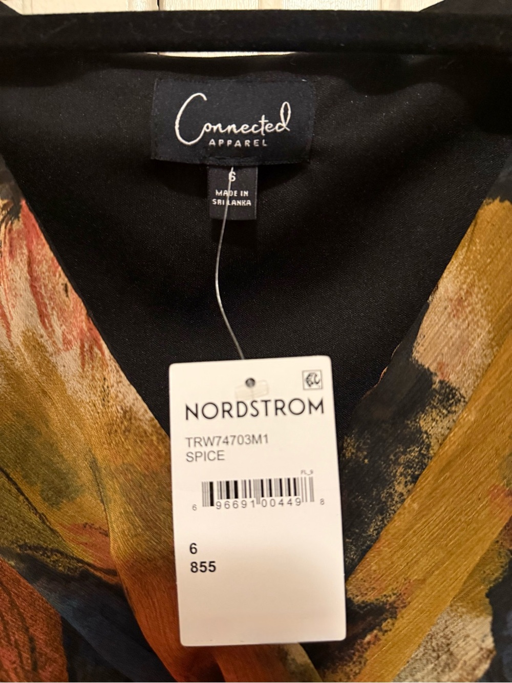 Connected Apparel Women’s Sleeveless Tiered Midi Dress | NWT | Elegant Floral - Picture 6 of 10